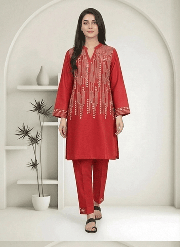 2 Piece Lawn Suit