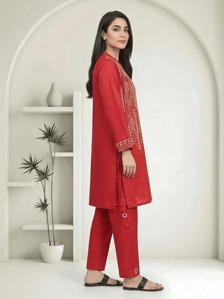 2 Piece Lawn Suit