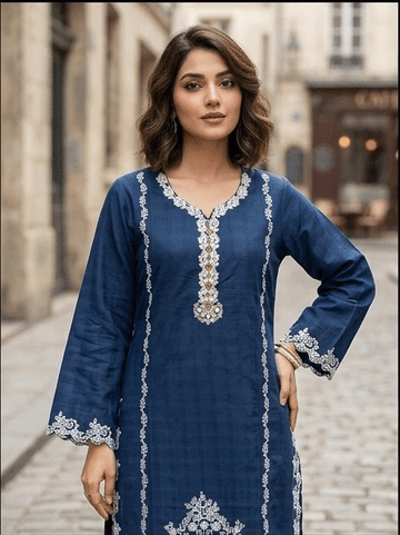 3 Piece Cotton Suit