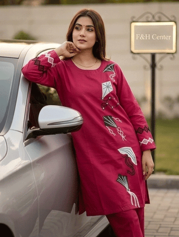 2 Piece Cotton Suit