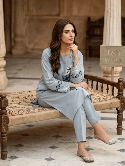 2 Piece Cotton Suit
