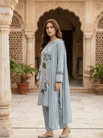 2 Piece Cotton Suit