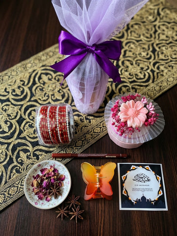 Gemini said Royal Purple Floral Eid Hamper