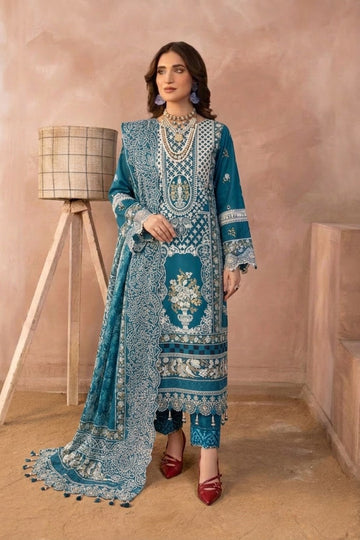 3 Piece Premium Lawn Unstitched Suit
