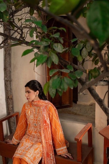 3 Piece Lawn Unstitched Suit