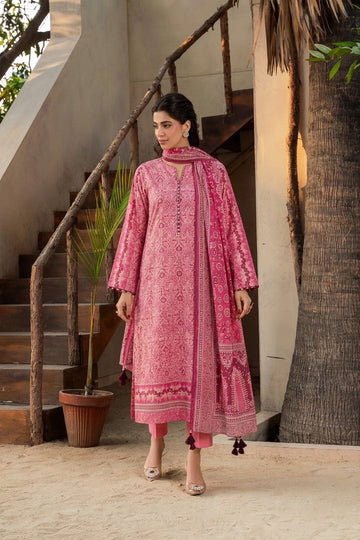 3 Piece Lawn Unstitched Suit