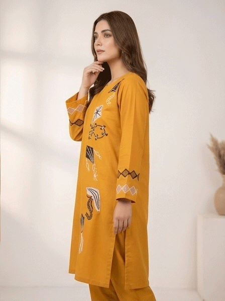 2 Piece Cotton Suit