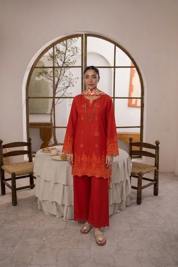 3 Piece Lawn Unstitched Suit