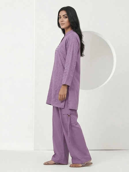 2 Piece Cotton Suit