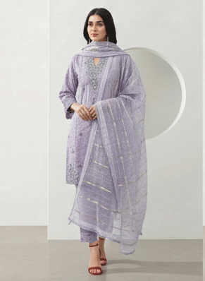 3 Piece Cotton Suit