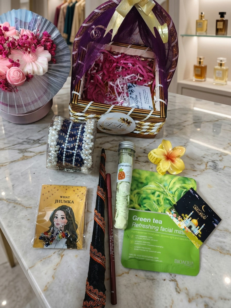 Gemini said Charming Green Tea Beauty Basket