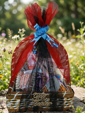 Elegant Pearl and Beauty Basket