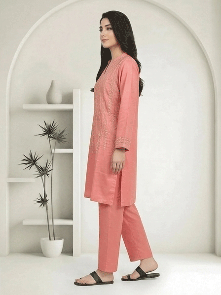 2 Piece Lawn Suit