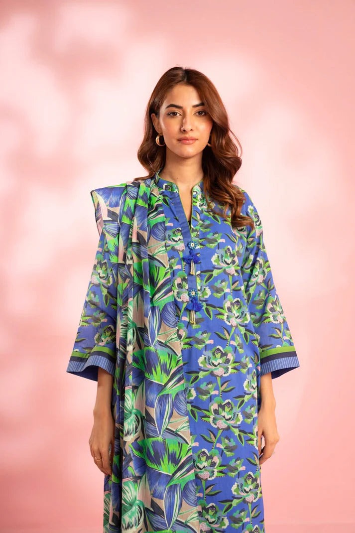 Al Karam 3Pics Lawn Unstitched Suit